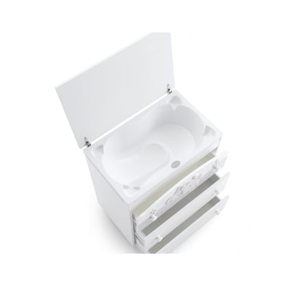 Erbesi Tato Baby Bath White Tortora