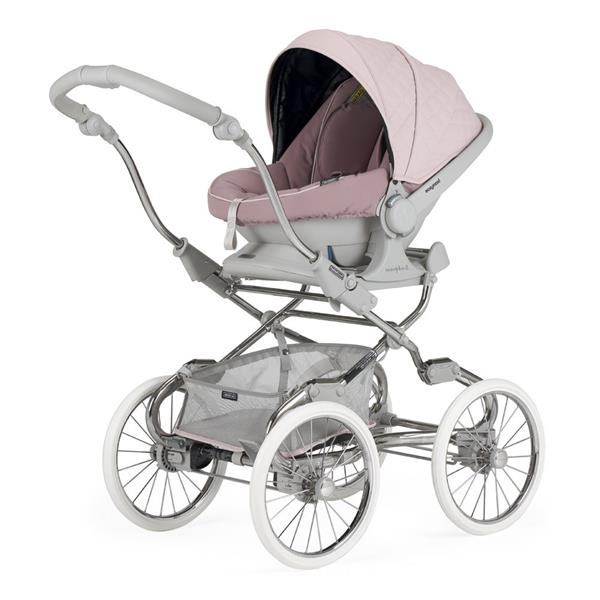 Bebecar PR Stylo Class + Bag + Car Seat - SP954 (Soft Pink)