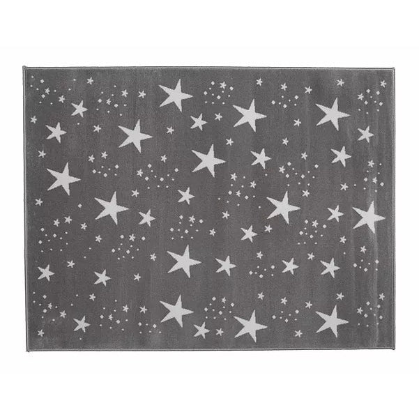 Aratextil Cielo Gris Acrllic 140*200 Gray With White Stars