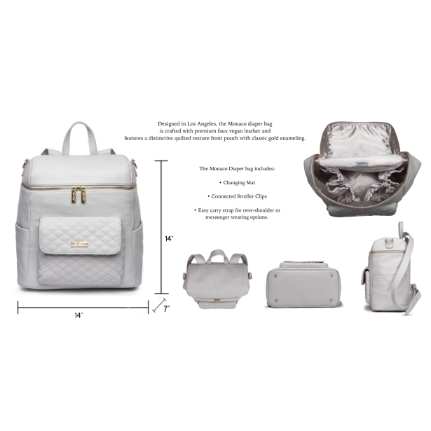 Navy blue best sale nappy bag